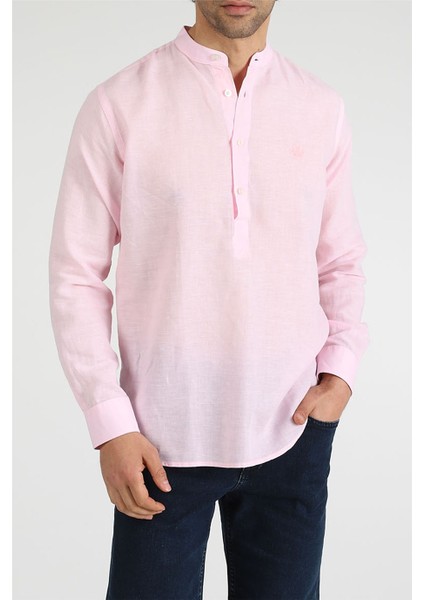 Relaxed Fit Gömlek Neo-Tranquil - Toz Pembe modelleri