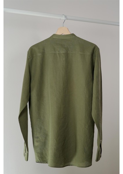 Slim Fit Gömlek Neo-Tranquil - Haki fiyatları