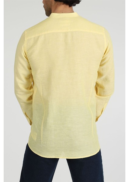 Slim Fit Gömlek Neo-Tranquil - Açık Sarı fırsatları