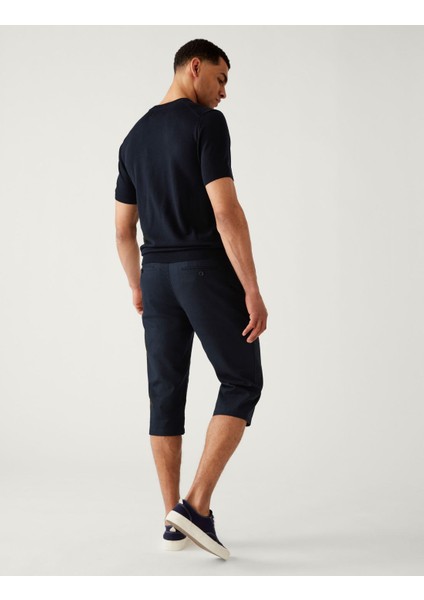 Regular Fit Keten Şort modelleri