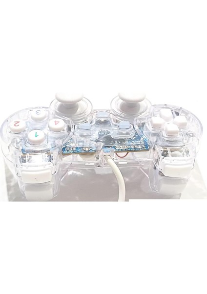 Zhltools Şeffaf Oyun Kolu Gamepad WN-1125