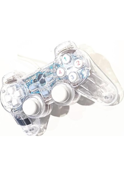 Zhltools Şeffaf Oyun Kolu Gamepad WN-1125