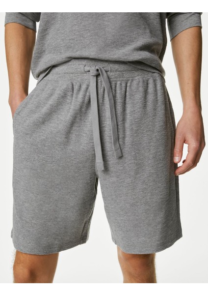 Saf Pamuklu Regular Fit Pijama Altı