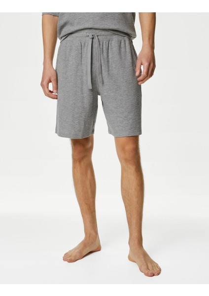Saf Pamuklu Regular Fit Pijama Altı