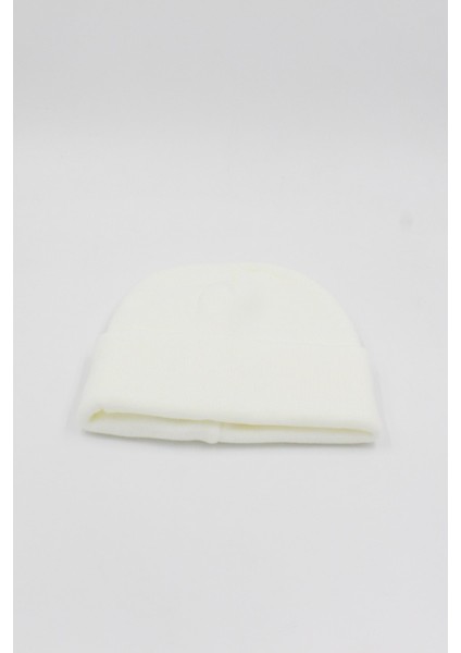 060 8000 Siyah Unisex Bere Kırık Beyaz Tek Ebat