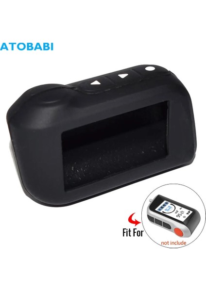 Siyah A93 Silikon Araba Anahtarı Durum Starline A39 A36 A63 A93 Iki Yönlü Araba Alarmı LCD Uzaktan Kumanda Fob Kapak Anahtarlık Koruyucu Cilt (Yurt Dışından) fırsatları