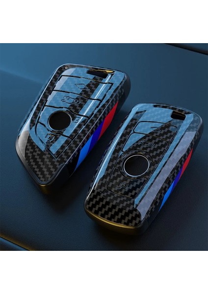 Bir Kemer Karbon Fiber Gibi Araba Anahtarı Durum Kapağı Anahtar Çanta Bmw F20 F30 G20 F31 F34 F10 G30 F11 X3 F25 X4 I Serisi Aksesuarları (Yurt Dışından) fiyatları