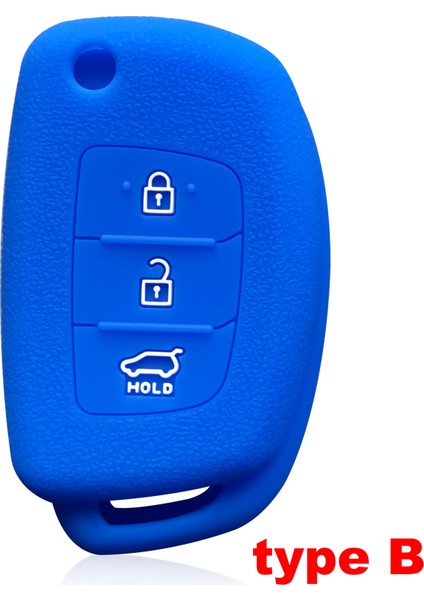 Mavi C Hyundai Accent IX25 Tucson Ix Elantra Creta Verna I40 I10 Solaris Düğmesi Silikon Anahtar Kapağı Için Anahtar Kutu (Yurt Dışından) indirimleri