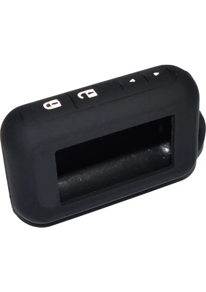 Siyah Atobabı Silikon LCD Anahtar Kılıfları Cilt Starline E95 E66 E96 E63 E93 E60 E61 E90 E91 Iki Yönlü Araba Alarm Sistemi Uzaktan Fob Kapak (Yurt Dışından)