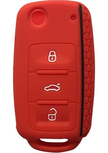 Mavi Silikon Araba Anahtarı Kapağı Kılıf Vw Golf Bora Jetta Polo Mk4 Mk6 Bora Passat B5 B6 Süper Tiguan Beetle Anahtarlık (Yurt Dışından) indirimleri