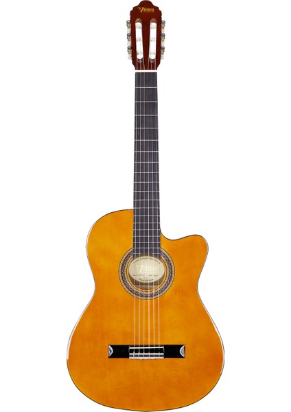 4/4 Naturel Sap Çelikli Ince Kasa Klasik Gitar