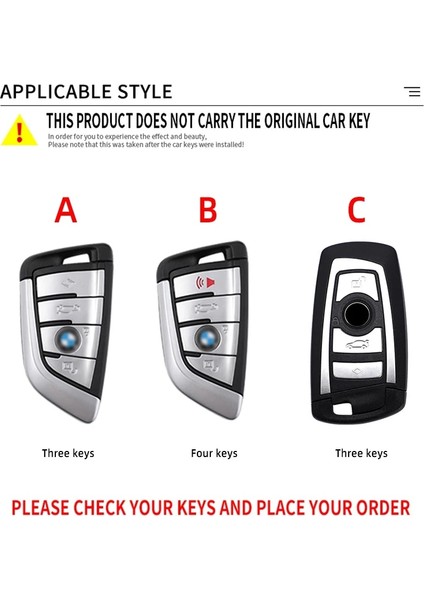 Sarı Çinko Alaşım Araba Anahtarı Durum Kapak Kabuk Koruyucu Bmw X1 X3 X4 X5 F15 X6 F16 Geries G11 F48 F G (Yurt Dışından) fırsatları