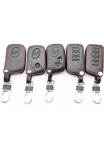 B Stilleri 5 Stilleri Deri Araba Anahtarı Kılıf Kapak Tutucu Lexus CT200H ES350 GX400 GS350 IS250 RC350 RX300 LX570 Nx Anahtarlık Kılıf (Yurt Dışından)