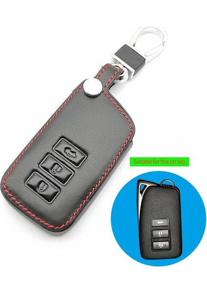 B Stilleri 5 Stilleri Deri Araba Anahtarı Kılıf Kapak Tutucu Lexus CT200H ES350 GX400 GS350 IS250 RC350 RX300 LX570 Nx Anahtarlık Kılıf (Yurt Dışından)