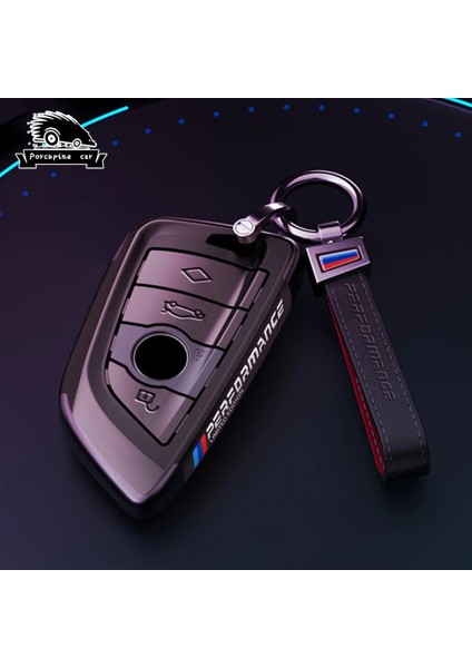 Mavi Gümüş Metal Nano Galvanik Araba Anahtarı Durum Kapağı Kabuk Bmw X1 X3 X4 X5 F15 X6 F16 Geries G11 F48 F F (Yurt Dışından) modelleri