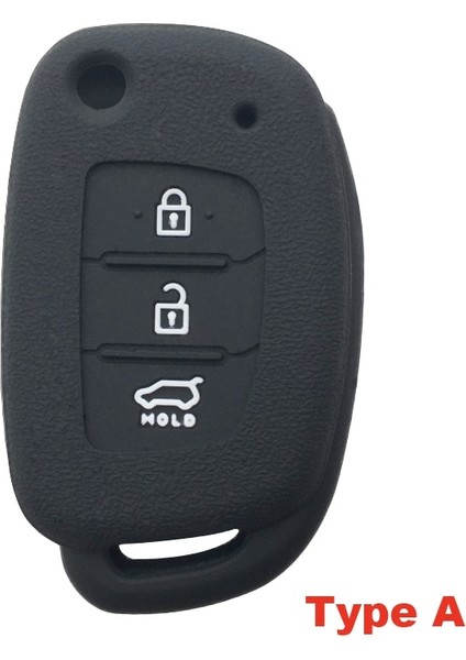Kırmızı Bir Hyundai Accent IX25 Tucson Ix Elantra Creta Verna I40 I10 Solaris Düğmesi Silikon Anahtar Kapağı Için Anahtar Kutu (Yurt Dışından)