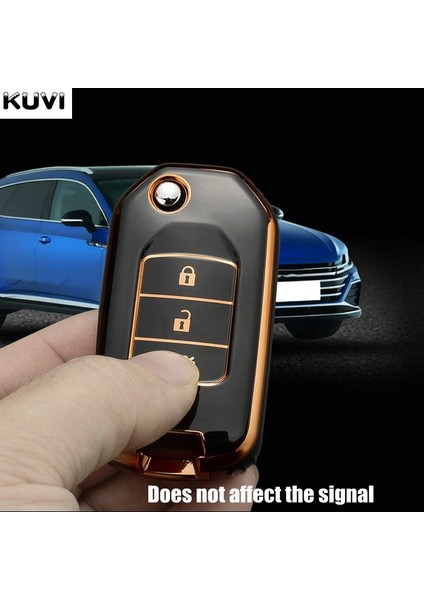 Siyah Anahtarlık Kaplama Tpu Araba Anahtarı Durum Kabuk Kapak Fob Honda Civic Hrv Crv Xrv Cr-V Crider Odyssey Pilot Fit Accord Koruyucu Aksesuarları (Yurt Dışından) indirimleri