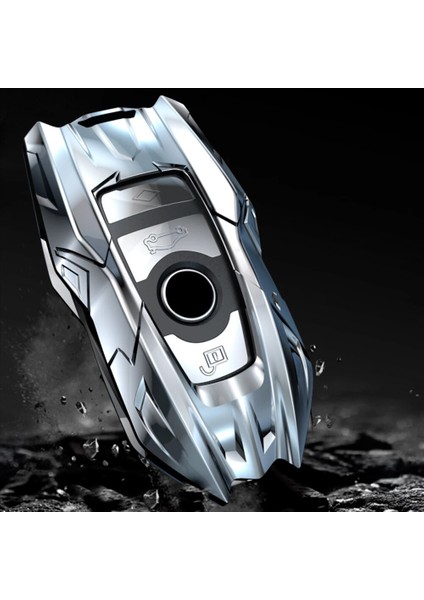 B Modeli Gri Havacılık Çinko Alaşım Anahtar Kılıfı Bmw Serisi X1 X3 X4 X5 X6 F30 F34 F10 F07 F20 G30 F15 F16 (Yurt Dışından)