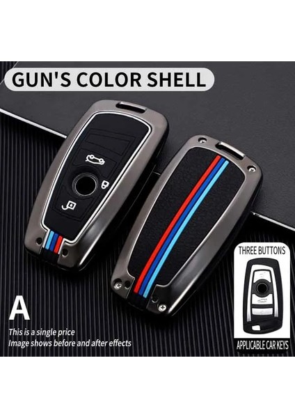 Gri 3 Düğme Araba Anahtarı Durum Bmw F10 F20 F30 G20 F31 F34 G30 F11 X3 F25 X4 X5 I Serisi Anahtarlık Kapak Aksesuarları Oto Styling (Yurt Dışından)
