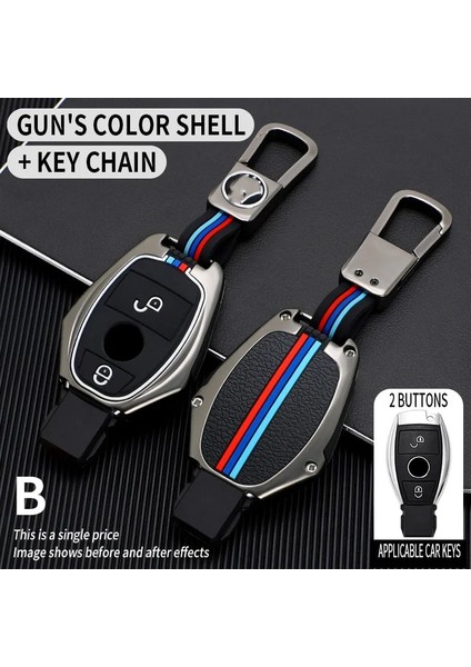 Yeşil Araba Anahtarı Kılıf Kapak Anahtar Çanta Mercedes Benz A B Lass Amg Gla Cla Glc W176 W221 W204 W205 Aksesuarları Tutucu Kabuk Anahtarlık (Yurt Dışından) modelleri