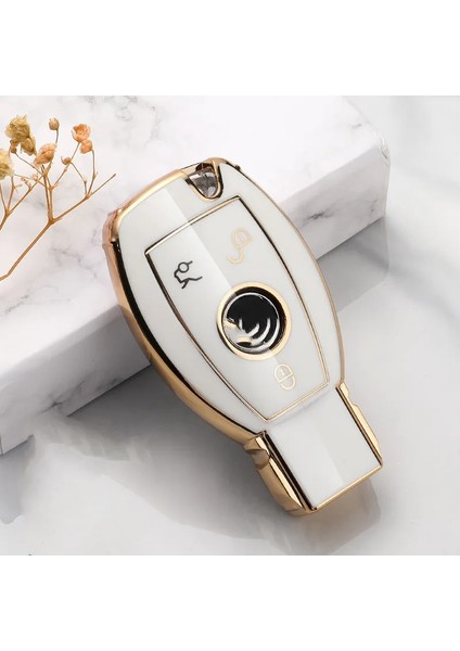 Yeşil Araba Anahtarı Kılıf Kapak Anahtar Çanta Mercedes Benz A B Lass Amg Gla Cla Glc W176 W221 W204 W205 Aksesuarları Tutucu Kabuk Anahtarlık (Yurt Dışından) fiyatları