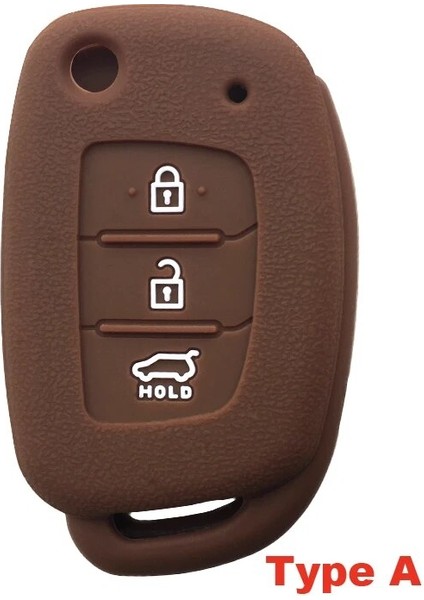 Siyah Bir Hyundai Accent IX25 Tucson Ix Elantra Creta Verna I40 I10 Solaris Düğmesi Silikon Anahtar Kapağı Için Anahtar Kutu (Yurt Dışından)