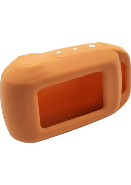 Kahverengi Silikon Araba Anahtarı Durum Için Starline A62 A92 V62 Moto V63 A94 A A95 Iki Yönlü Araba Alarmı LCD Uzaktan Verici Koruyucu Kapak (Yurt Dışından)