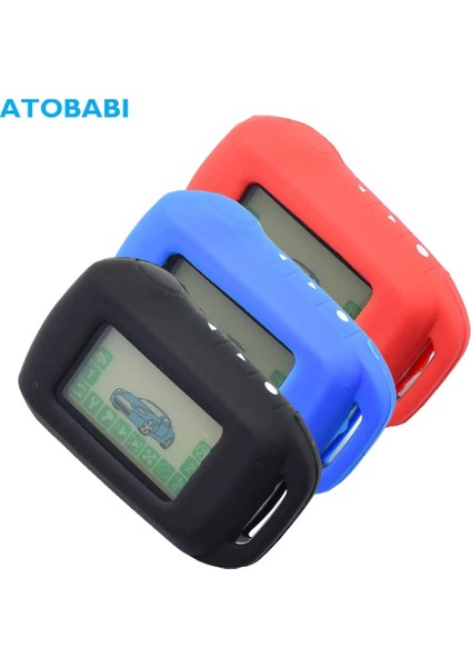 Kahverengi Silikon Araba Anahtarı Durum Için Starline A62 A92 V62 Moto V63 A94 A A95 Iki Yönlü Araba Alarmı LCD Uzaktan Verici Koruyucu Kapak (Yurt Dışından) fiyatları