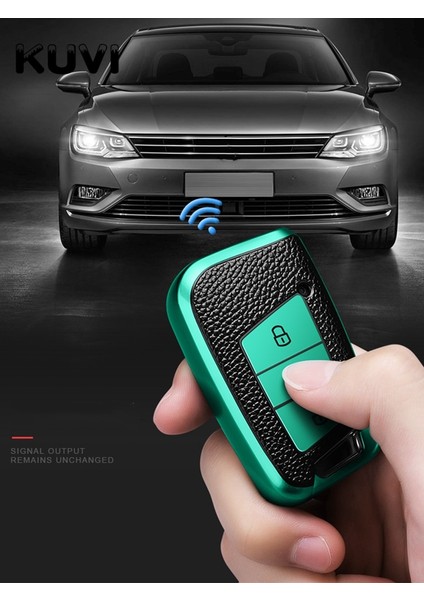 Gümüş-Anahtarlık Tpu Deri Araba Anahtarı Kapağı Vw Volkswagen Magotan Passat B8 Skoda Superb Kodiaq A7 Akıllı Anahtarlık Uzaktan Fob Koruyucu Kılıf (Yurt Dışından) fırsatları