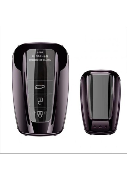 F-Siyah 2020 Yeni Yumuşak Tpu Araba Anahtarı Durum Kapağı Toyota Prius Camry Corolla C-Hr Chr Rav4 Prado Aksesuarları Anahtarlık Kapakları (Yurt Dışından)