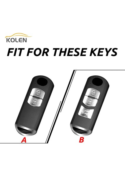 Pembe Yumuşak Tpu Araba Uzaktan Anahtar Kılıfı Kabuk Fob Mazda Bl Bm Gj Atenza Axela Cx-5 Cx-7 Cx-3 Cx-9 Mx-5 Ke Kf Aksesuarları (Yurt Dışından) fiyatları