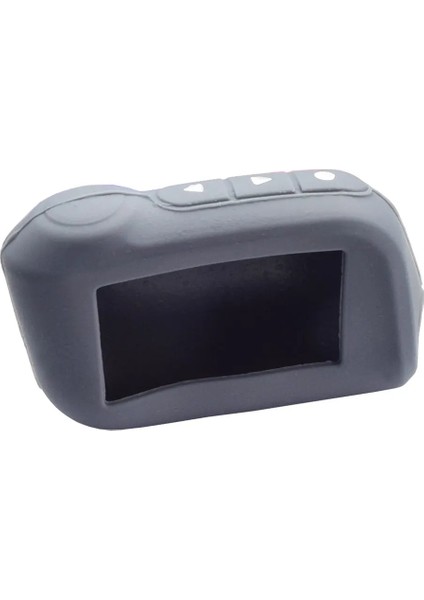 Gri A93 Silikon Anahtar Kutu Starline A63 A39 A36 A66 A96 2 Yönlü Araba Alarmı LCD Uzaktan Kumanda Verici Silika Jel Anahtarlık Kapak (Yurt Dışından)