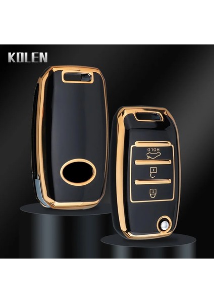 Anahtarlık Kahverengi Tpu Araba Çevirme Anahtar Kılıfı Kabuk Fob Kıa Rıo 3 K2 K3 K4 K5 Sportege Picanto Optima Soul Ceed Sorento Forte Stinger Cerato (Yurt Dışından) fırsatları