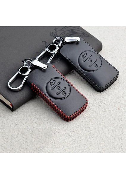 E-Aydınlık Moda Üst Katman Deri Araba Anahtarı Kılıfı Kabuk Chery Tiggo 8 Arrizo 5 Pro Gx 5x Eq7 Chery Tiggo 7 Pro Aksesuarları (Yurt Dışından)