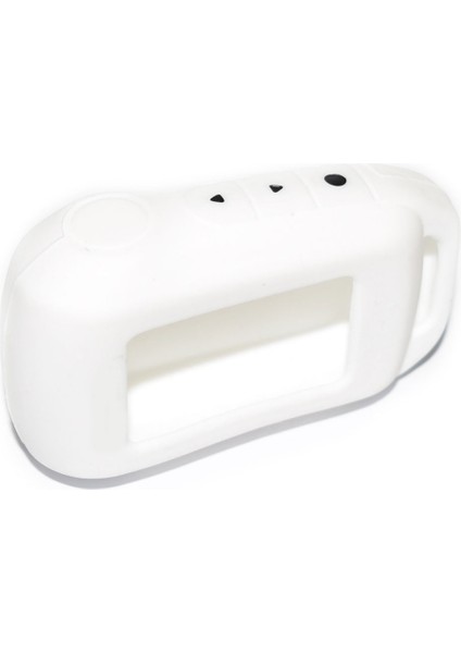 Beyaz Silikon Araba Anahtarı Durum Için Starline A62 A92 V62 Moto V63 A94 A A95 Iki Yönlü Araba Alarmı LCD Uzaktan Verici Koruyucu Kapak (Yurt Dışından)