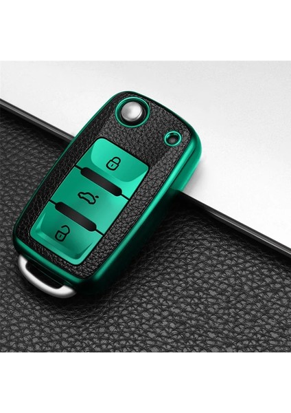 Kırmızı Volkswagen Vw Magotan Polo Golf K6 Passat B5 B6 B8 B7 Touran Bora Tiguan Jetta Lavida Skoda Octavia Için Araba Anahtarı Durum (Yurt Dışından) modelleri