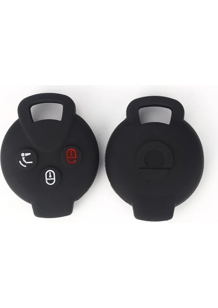 Gül Silikon Araba Anahtarı Durum Çevirme Uzaktan Araba Anahtarı Kapağı Mercedes Benz Akıllı Şehir Coupe Cabrio Crossblade Fortwo Roadster K Forfour (Yurt Dışından) indirimleri