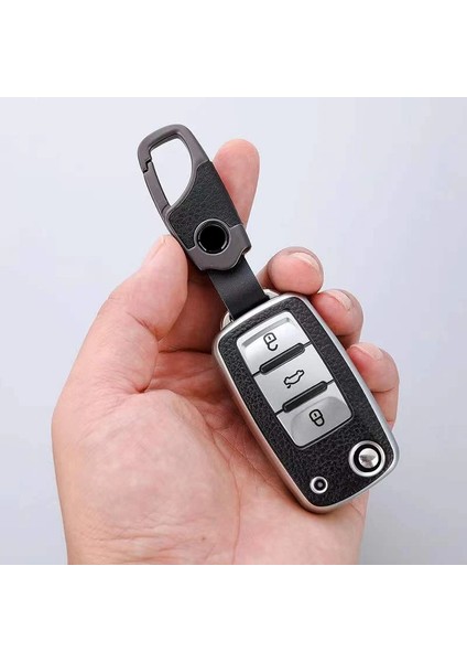 Mavi Tpu Araba Anahtarı Durum Anahtarı Tam Kapak Koruma Kabuk Çanta Vw Volkswagen Polo Için Tiguan Passat Golf Jetta Lavida Skoda Octavia (Yurt Dışından) modelleri