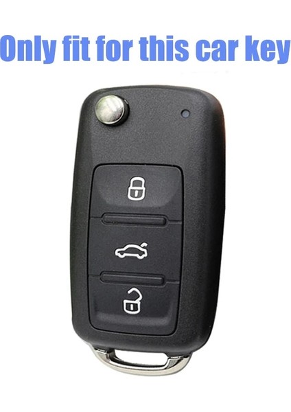 Mavi Tpu Araba Anahtarı Durum Anahtarı Tam Kapak Koruma Kabuk Çanta Vw Volkswagen Polo Için Tiguan Passat Golf Jetta Lavida Skoda Octavia (Yurt Dışından) fırsatları