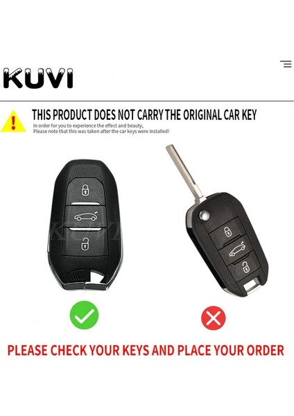 Anahtarlık Siyah Peugeot Citroel-Xr Picasso Ds3 Ds4 Ds5 Için Yeni Tpu Araba Uzaktan Anahtar Kılıfı Kabuk (Yurt Dışından) fiyatları