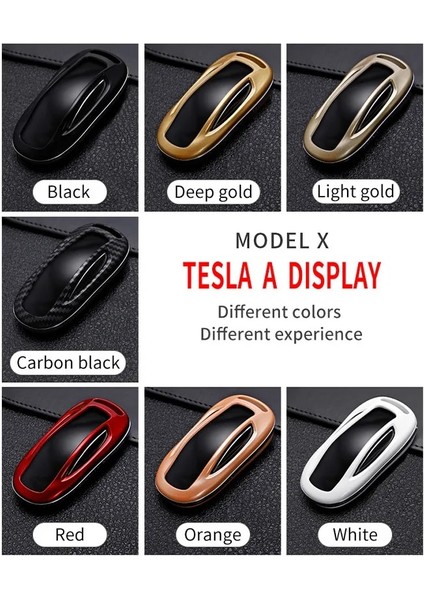 Siyah Yeni Abs Karbon Fibe Araba Uzaktan Anahtar Tam Kapak Kılıf Kabuk Tesla Model 3 Model S Model x Araba Akıllı Anahtar Aksesuarları Tutucu Fob (Yurt Dışından) modelleri