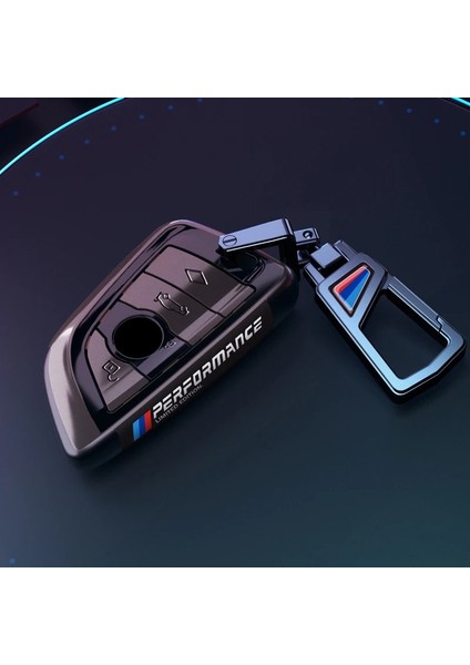 Siyah Siyah Metal Vakum Nano Kaplama Araba Uzaktan Anahtar Kılıfı Bmw X1 X3 X5 X6 Serisi F15 F16 E53 E70 E39 F10 F30 G30 G11 F48 F39 G01 (Yurt Dışından)