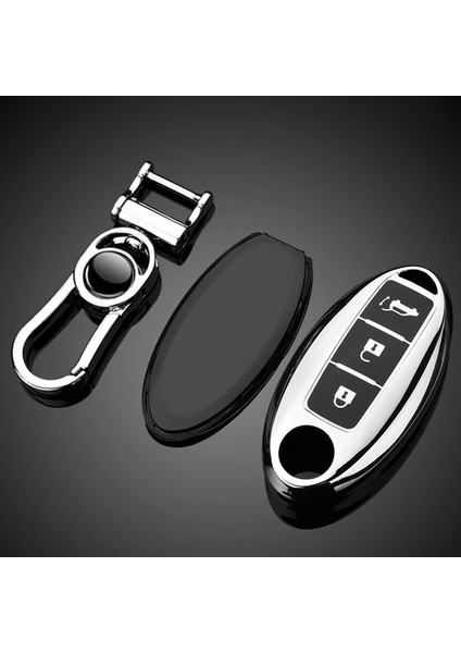 Bir Stil Yumuşak Tpu Araba Uzaktan Anahtar Kılıfı Kabuk Nissan Qashqai X-Trail Juke J10 J11 Infiniti Için Tiida Pathfinder Notunu Başlattı (Yurt Dışından) modelleri