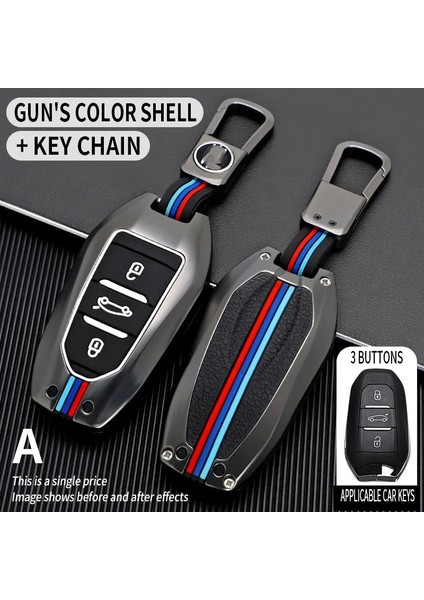 Gümüş Rengi Peugeot Citroe Grand Picasso C5 Dover Için Araba Anahtarı Kutusu (Yurt Dışından) fiyatları