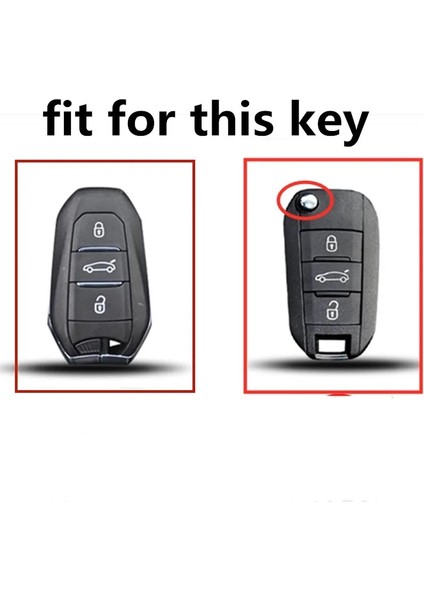 Gümüş Rengi Peugeot Citroe Grand Picasso C5 Dover Için Araba Anahtarı Kutusu (Yurt Dışından) modelleri