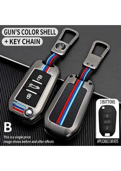 Gümüş Rengi Peugeot Citroe Grand Picasso C5 Dover Için Araba Anahtarı Kutusu (Yurt Dışından) fırsatları