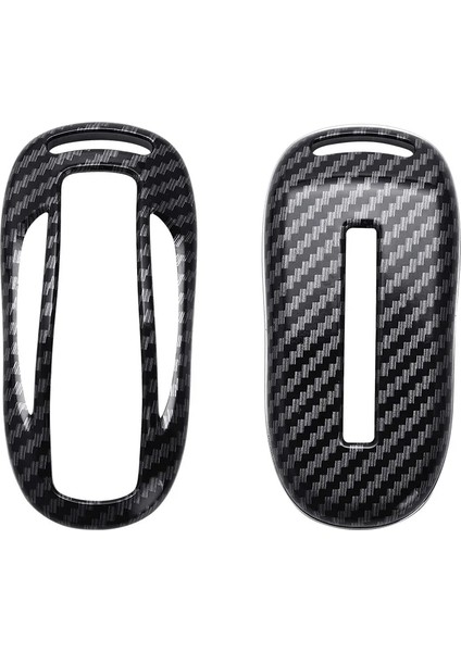 Parlak Altın Yeni Abs Karbon Fibe Araba Uzaktan Anahtar Tam Kapak Kılıf Kabuk Tesla Model 3 Model S Model x Araba Akıllı Anahtar Aksesuarları Tutucu Fob (Yurt Dışından) indirimleri