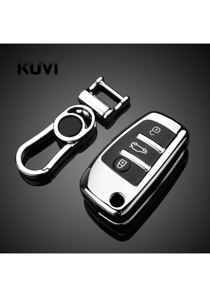 Gümüş Rengi Yumuşak Tpu Araba Uzaktan Anahtar Kılıfı Audi A3 8p A4 B7 B8 B5 B9 B6 A1 A5 Q7 Q5 A6 4f Tt Q3 S3 A7 An 8V 8l Rs3 (Yurt Dışından) indirimleri