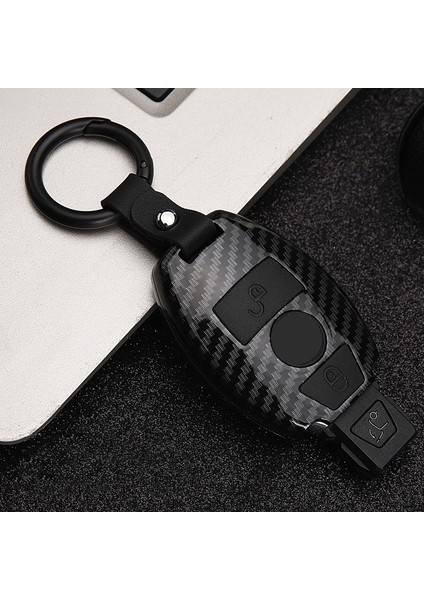 Bir Mavi Araba Anahtarı Kılıf Kapak Koruma Kabuk Mercedes Benz E C Sınıfı Için Aksesuarları Kapakları W204 W212 W176 Glc Cla Gla Araba Styling (Yurt Dışından) indirimleri