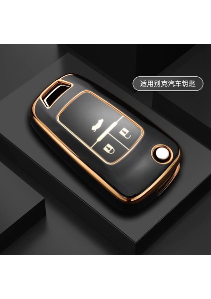 3 Düğmeli Siyah Tpu Araba Uzaktan Anahtar Kılıfı Kabuk Fob Için Buick Chevrolet Cruze Aveo Trax Opel Astra Corsa Meriva Zafira Antara J Anahtarlık (Yurt Dışından)